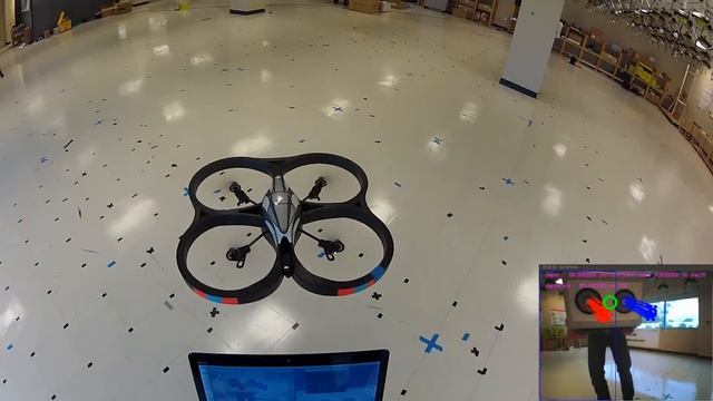 AR Drone Target Tracking with OpenCV - Optical Flow смотреть онлайн