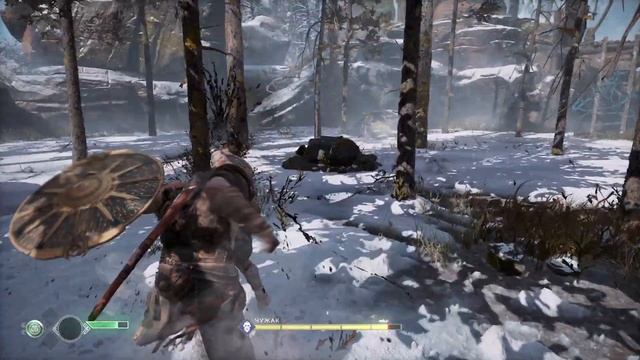 God of War PC прохождение #2 Битва с Чужаком