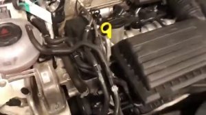 1.4 CZDA прогретый на холостых, с 5 секунды непонятный шум