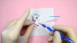 Делаем Брелок Единорог / Unicorn Kawaii ❤️ Полимерная глина Мастер класс ❤️ Ирина Иваницкая