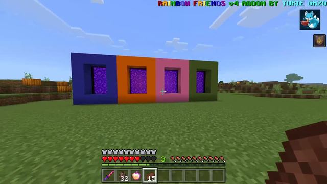Minecraft PE : DO NOT CHOOSE THE WRONG RAINBOW FRIENDS! (Blue, Orange, Yellow, Purple, Pink & Green смотреть онлайн