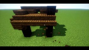 Как построить Старый Сарай в Minecraft