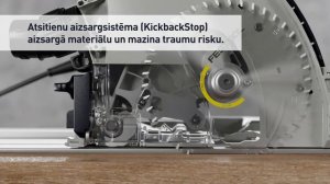 Погружная циркулярная пила с функцией предварительного распила. TSV 60 KEBQ-Plus