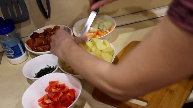 жаркое по домашнему в Афганском казане
