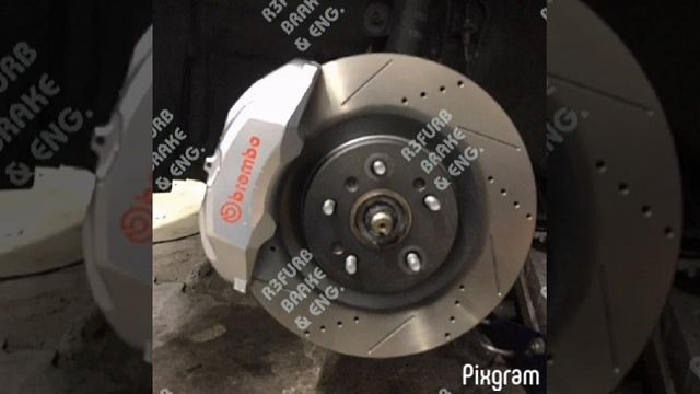 Toyota Vellfire ANH20, 4 Pot Sumitomo UCF30, 350mm Disc Rotor without Wheel Spacer смотреть онлайн