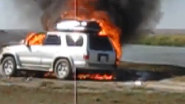 Пожар автомобиля смотреть онлайн