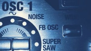 Roland SH-201 - SuperSaw Demo