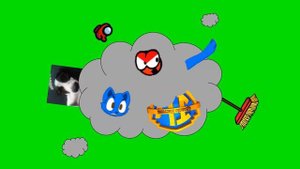 my fight cloud test green screen