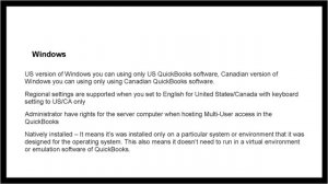 QuickBooks Enterprise System Requirements