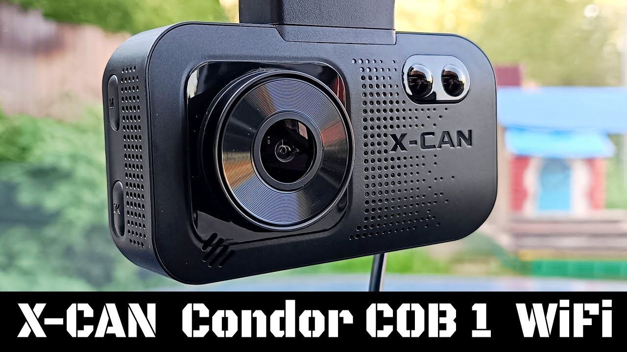 X-CAN Condor COB1 WiFi Видеорегистратор с радар детектором 3 в 1