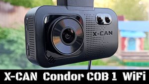X-CAN Condor COB1 WiFi Видеорегистратор с радар детектором 3 в 1