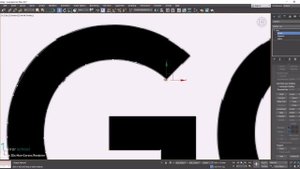 Сплайны  Создание 3д текста. 3Ds Max для НАЧИНАЮЩИХ