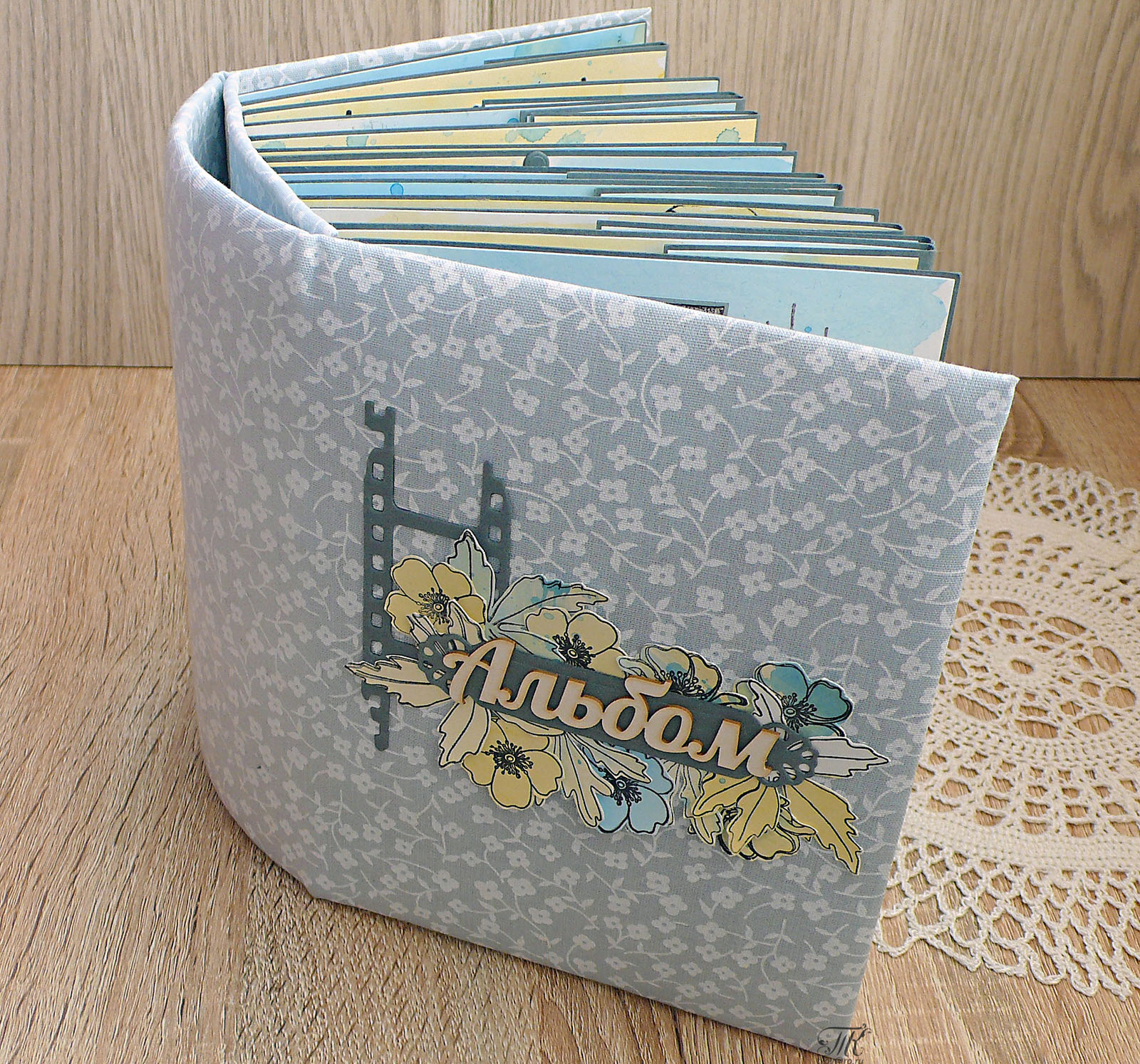 Юбилейный альбом. Ручная работа. Скрапбукинг смотреть онлайн