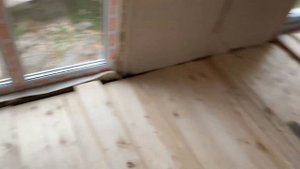 Как сделать пол из шпунтованной доски.