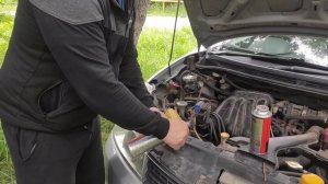 Как заправить газовый баллон с помощью автомобиля.
