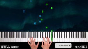 Skyrim - Secunda - Piano Cover & Tutorial