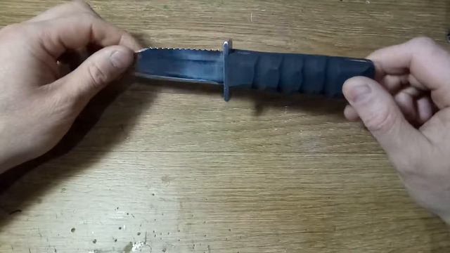 Нож для подводной охоты своими руками
