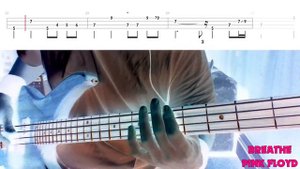 Breathe (In The Air) by Pink Floyd - Bass Cover with Tabs Play-Along