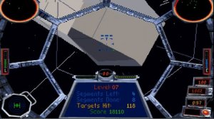 Star Wars: TIE Fighter (PC/DOS) "Training Course" 1994, LucasArts