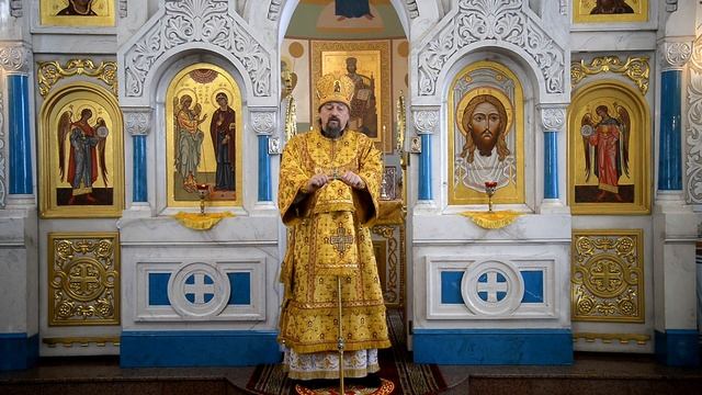 Проповедь митрополита Иоанна в субботу перед Воздвижением. смотреть онлайн