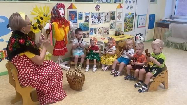 Сударыня Масленица! Ясельная группа, представление куклы. смотреть онлайн