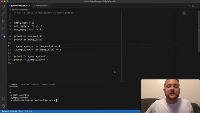 How To Check If A Dictionary Is Empty Python – смотреть онлайн видео от ...