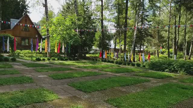Прогулка по лагерю Орлёнок. Дети, площадки, кружки, инфраструктура | 4 смена 2024