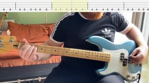 The Cardigans - My Favourite Game (Bass Cover with Tabs)
