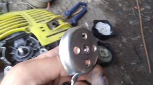 ремонт по замене сцепления и стартера на мотосапе
