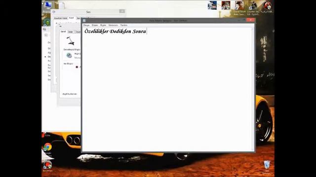 TOLGA ENGINALP WİNDOWS 8 BAS MIKROFON BAS AYARI :) смотреть онлайн