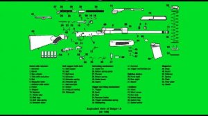 Saiga-12 exploded view animation test