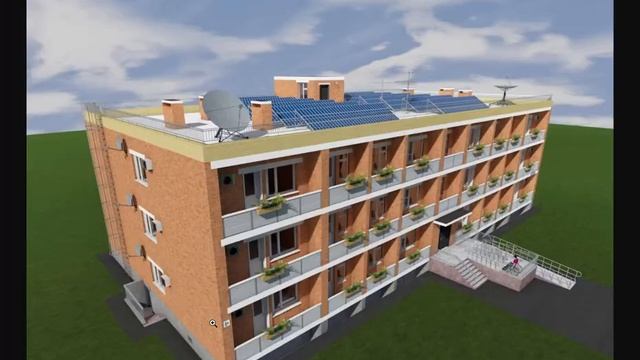 Трехэтажный одноподъездный дом на 18 квартир (Часть 3) смотреть онлайн