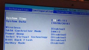 Как да заредим настройките по подразбиране на BIOS на лаптоп Lenovo Z510