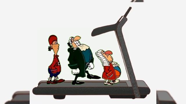 Доктор Ливси занимается пробежкой на беговой дорожке смотреть онлайн