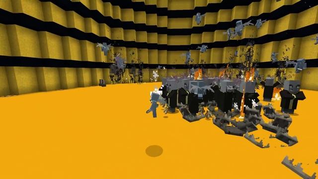 Evoker vs Blaze - Minecraft Mob Battle