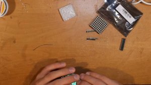 Набор для сборки светодиодной матрицы на MAX7219 с сайта banggood.com
