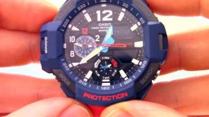 Часы Casio G-SHOCK GA-1100-2ADR - Инструкция, как настроить от PresidentWatches.Ru