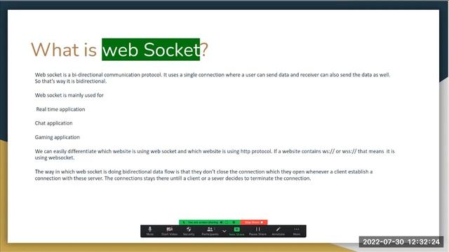 Web Socket?? #websocket #nodejs #interviewquestions смотреть онлайн