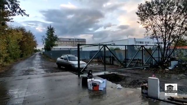 Откатные ворота на проем 5 метров, их работа завораживает! #двиш смотреть онлайн