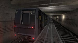 Garry's Mod Metrostroi - Яуза на карте Virus Metro Map!!