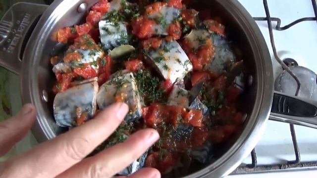 СКУМБРИЯ в ТОМАТЕ. Нежная, сочная РЫБА богатая Омега-3 и B1. Блюда из рыбы очень полезны смотреть онлайн