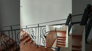 Лестница на второй этаж под отделку деревом