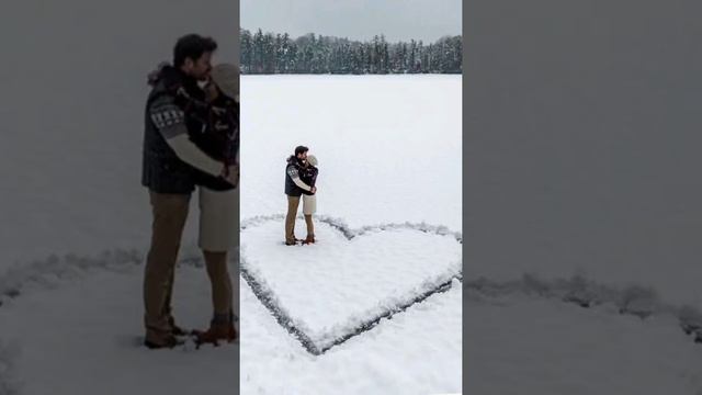 Зимнее настроение ⛄ Снег ❄ Любовь💏 Скоро Рождество🎄🎅🔔❄ (автор-исполнитель Е. Уфимская)