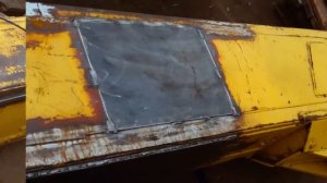 Ремонт и уселение стрелы автокрана КС 3575 А