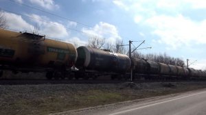 Наперегонки с тепловозами 2ТЭ116 «Трансойл»