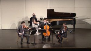 Schumann Piano Quartet 1st Movement: Xiayin Wang, David Lisker, Bela Horvath, Hiro Matsuo