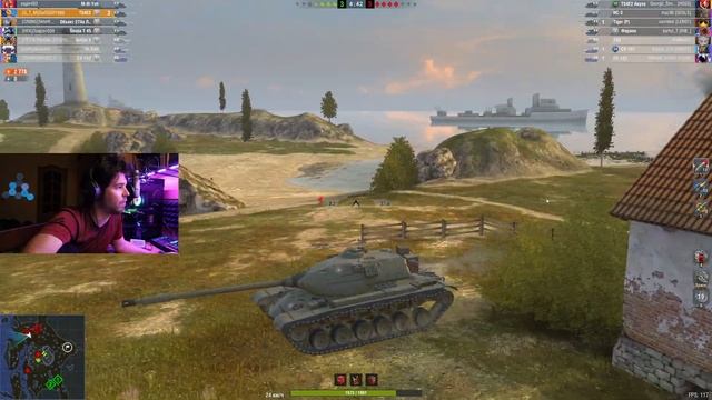 ЭТО РЫБА ТВОЕЙ МЕЧТЫ ● ТАНК T54E2 Акула ● СМОТРИ ЧТО ОН ТВОРИТ С ВРАГАМИ ● WoT Blitz смотреть онлайн