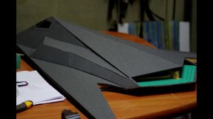 Радиоуправляемая модель. Постройка. Модель самолета F 117