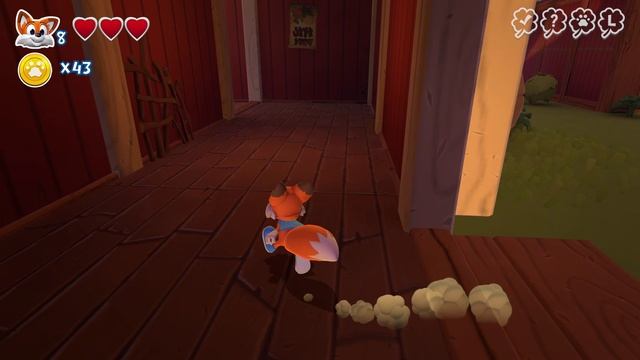 Прохождение игры New Super Lucky's Tale Часть 1 смотреть онлайн