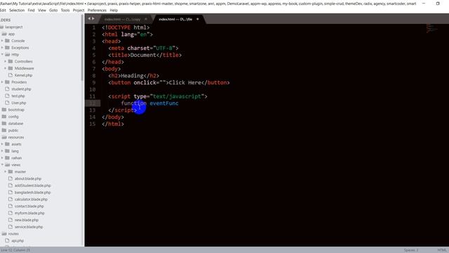 12.JavaScript Bangla Tutorial for Beginners Full Step By Step (onclick event)